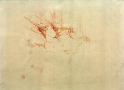 Il sonno da Henri de Toulouse Lautrec