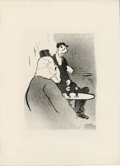 Ducarre agli Ambassadeurs, da Le Café-Concert da Henri de Toulouse Lautrec