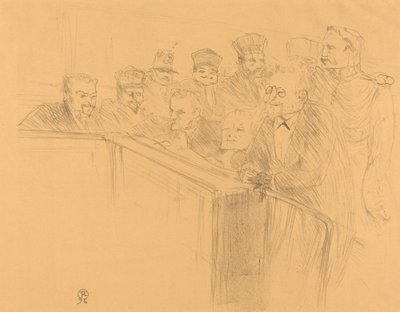 Deposizione Dupas da Henri de Toulouse Lautrec