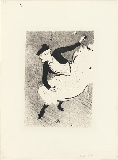 Edmée Lescot, da Le Café-Concert da Henri de Toulouse Lautrec