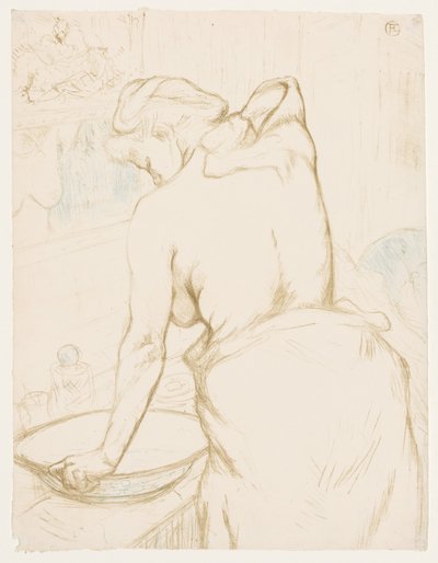 Elles: La toilette da Henri de Toulouse Lautrec