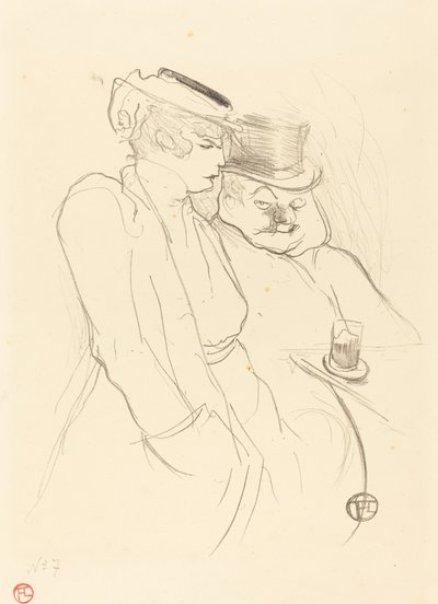 En quarante da Henri de Toulouse Lautrec