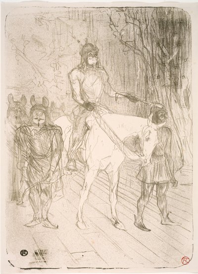 Entrata di Brasseur, in Chilpéric da Henri de Toulouse Lautrec