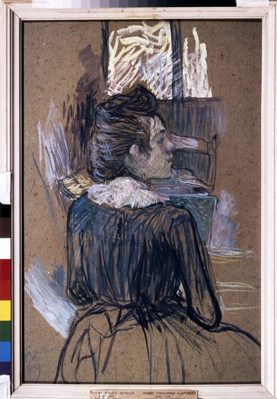 Donna alla finestra da Henri de Toulouse Lautrec