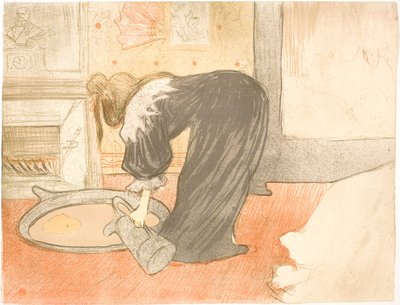 Donna nella vasca da Henri de Toulouse Lautrec