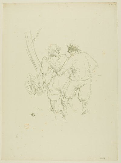 Floréal, da Mélodies de Désiré Dihau da Henri de Toulouse Lautrec