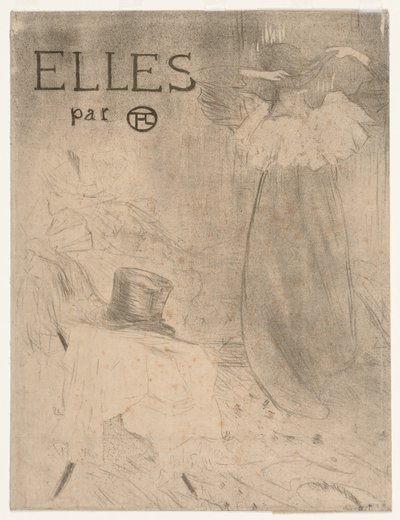 Cartella per Frontespizio di Elles da Henri de Toulouse Lautrec