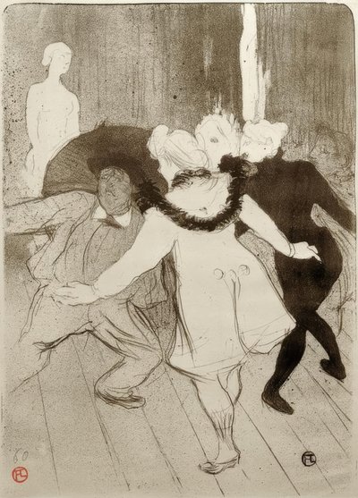 Folies Bergère, Le pudicizie di Monsieur Prudhomme da Henri de Toulouse Lautrec