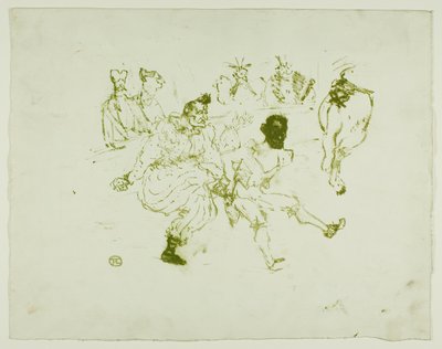 Footit e cioccolato da Henri de Toulouse Lautrec