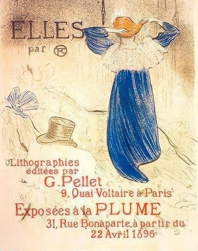 Frontespizio per Elles da Henri de Toulouse Lautrec