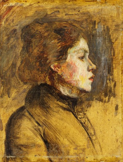Testa di una donna, 1899 da Henri de Toulouse Lautrec