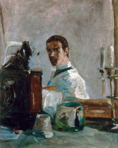 Henri de Toulouse-Lautrec da sé stesso (Autoritratto) da Henri de Toulouse Lautrec