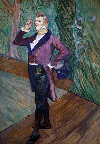 Henry de Samary, attore della Comédie-Française da Henri de Toulouse Lautrec