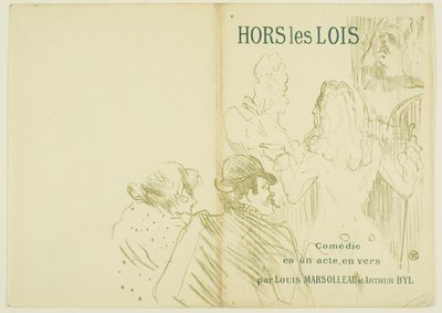Omaggio a Molière da Henri de Toulouse Lautrec