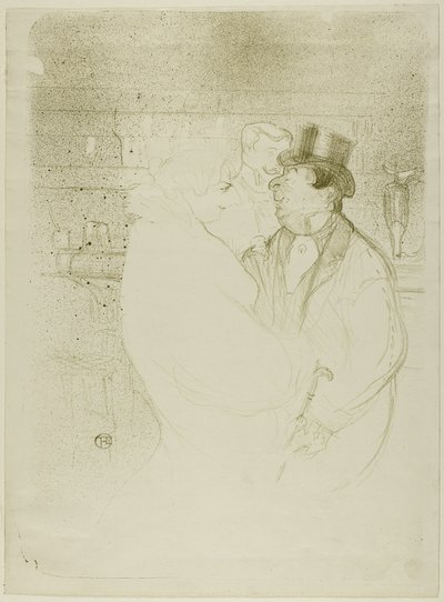 Ida Heath al Bar da Henri de Toulouse Lautrec