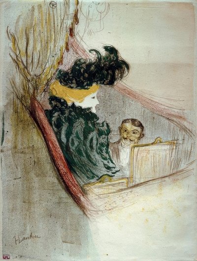 Idillio principesco da Henri de Toulouse Lautrec