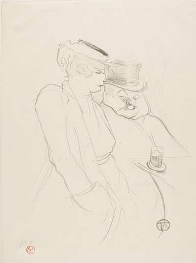 Nei loro quaranta da Henri de Toulouse Lautrec