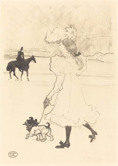 Nel bosco da Henri de Toulouse Lautrec