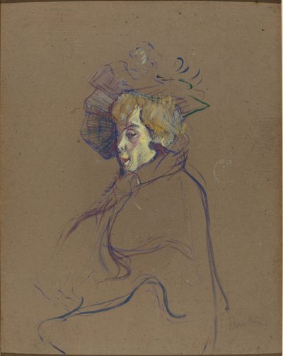 Jane Avril da Henri de Toulouse Lautrec