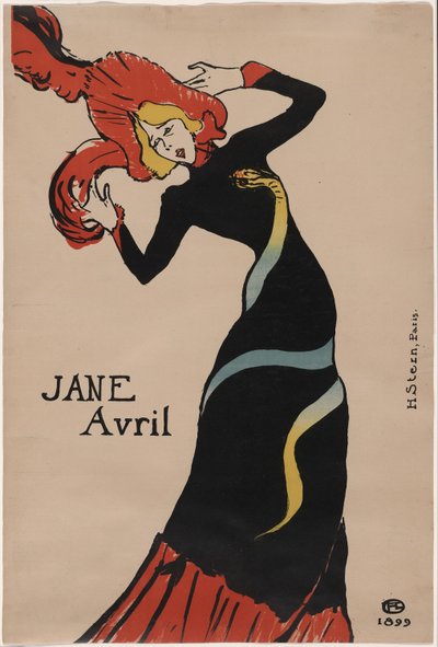 Jane Avril da Henri de Toulouse Lautrec