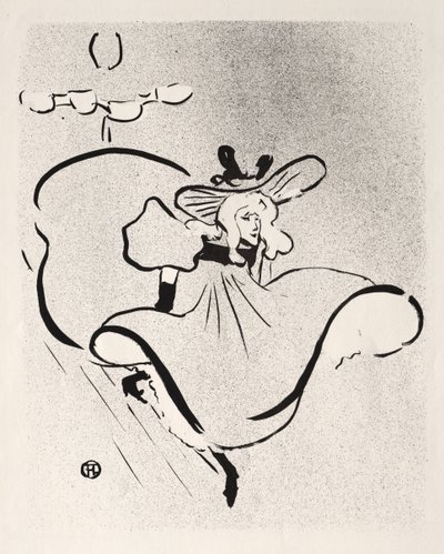 Jane Avril da Henri de Toulouse Lautrec