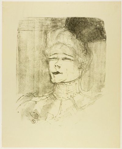 Jeanne Granier, da Tredici Litografie da Henri de Toulouse Lautrec