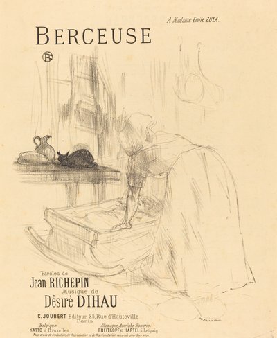 La Berceuse da Henri de Toulouse Lautrec
