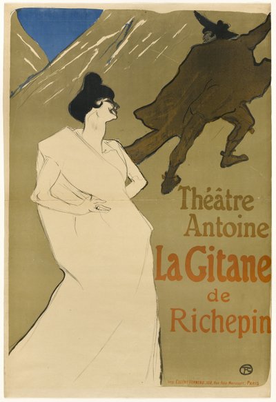 La Gitana da Henri de Toulouse Lautrec