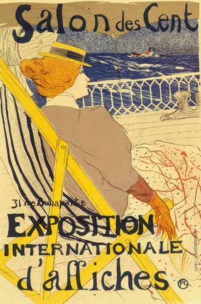 La Passeggera del 54 o Passeggiata in Yacht da Henri de Toulouse Lautrec