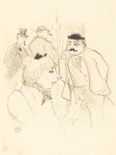 La Tige Moulin-Rouge da Henri de Toulouse Lautrec