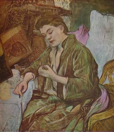 La Toilette, Prepararsi, 1891, 1937 da Henri de Toulouse Lautrec