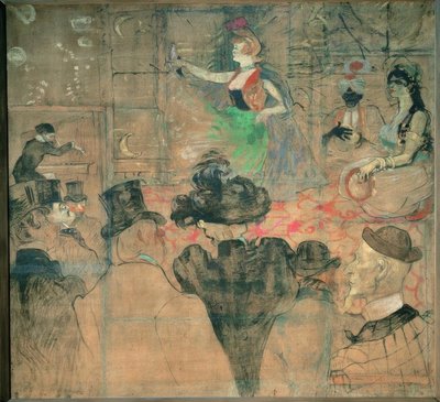 La danza moresca, o Le Almée da Henri de Toulouse Lautrec