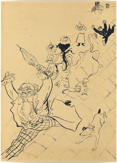 La vache enragée da Henri de Toulouse Lautrec
