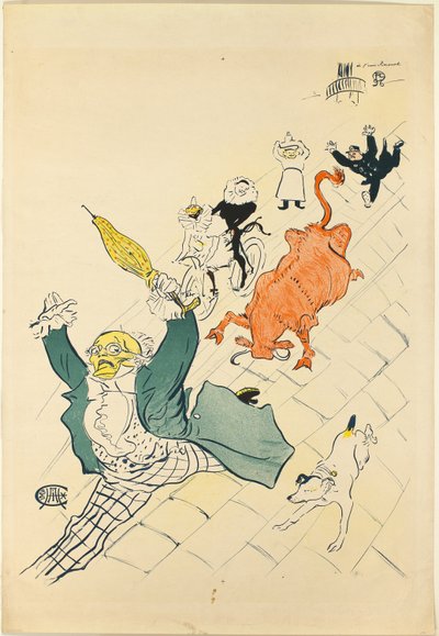 La mucca arrabbiata da Henri de Toulouse Lautrec