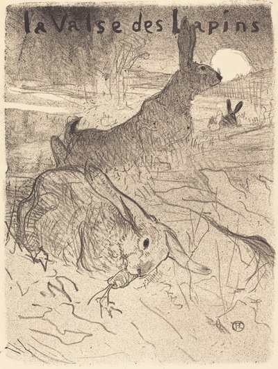 Il valzer dei conigli da Henri de Toulouse Lautrec