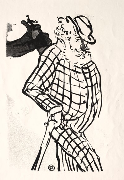 Il caffè-concerto: Cantante americano da Henri de Toulouse Lautrec
