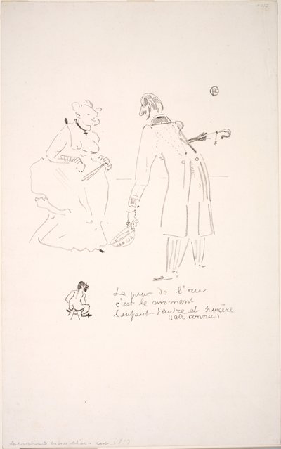 Il complimento del giorno di Capodanno da Henri de Toulouse Lautrec