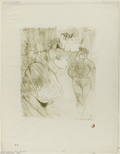 Il Creditore che Si Inchina da Henri de Toulouse Lautrec