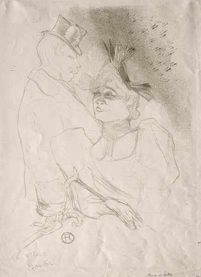 Usuraio e Barone, 1893 da Henri de Toulouse Lautrec