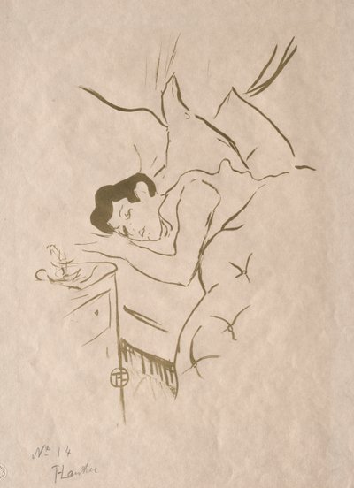 Le vecchie storie: Ta Bouche, 1893 da Henri de Toulouse Lautrec