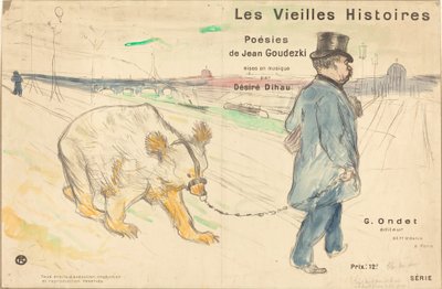 Copertina di Les Vielles Histoires da Henri de Toulouse Lautrec
