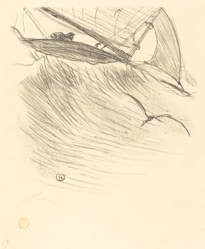 Le rondini di mare da Henri de Toulouse Lautrec