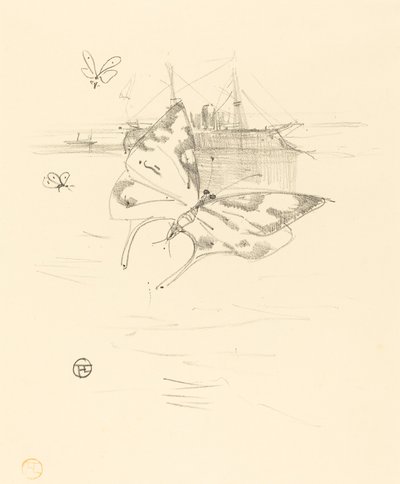 Le Farfalle da Henri de Toulouse Lautrec