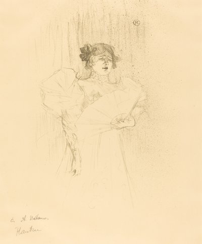 Luce Myres di fronte da Henri de Toulouse Lautrec