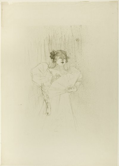 Luce Myrès, vista frontale da Henri de Toulouse Lautrec