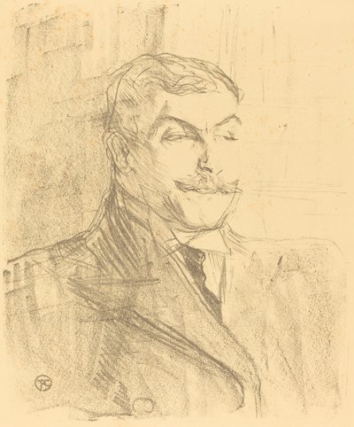 Lucien Guitry da Henri de Toulouse Lautrec