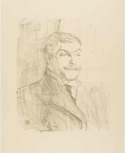 Lucien Guitry, da Treize Lithographies da Henri de Toulouse Lautrec