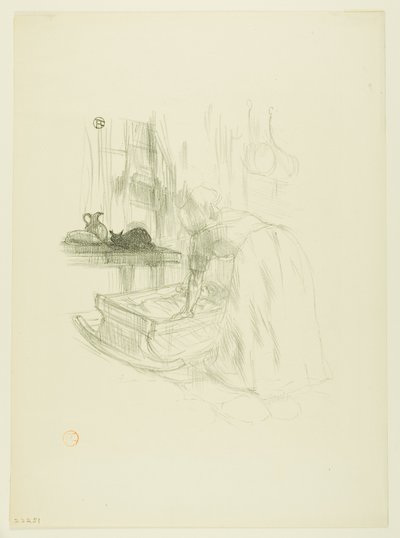 Ninna nanna, da Mélodies de Désiré Dihau da Henri de Toulouse Lautrec