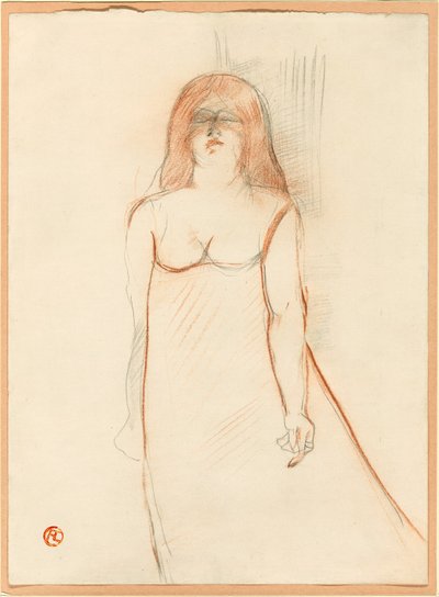 Mademoiselle Cocyte da Henri de Toulouse Lautrec