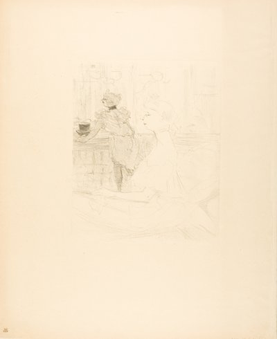 Mademoiselle Leconte da Henri de Toulouse Lautrec